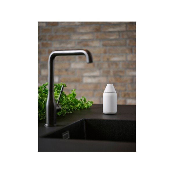 Světle šedý silikonový dávkovač mýdla 300 ml Singles – Zone-image-3