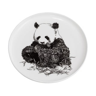 Bílý porcelánový talíř Maxwell & Williams Marini Ferlazzo Panda, ø 20 cm