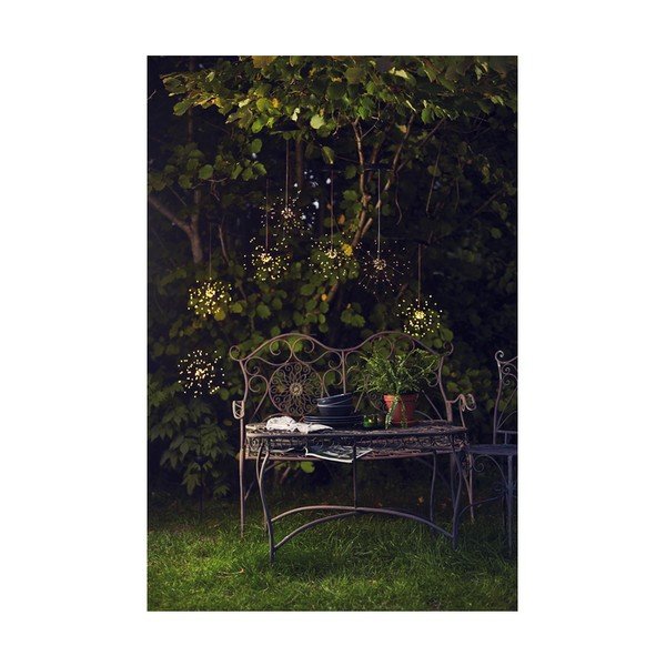 Venkovní solární závěsné LED svítidlo s bílými diodami Star Trading Firework, výška 50 cm-image-4