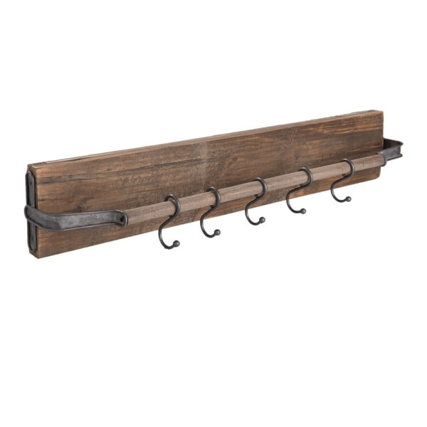 Nástěnný věšák s háčky Clayre & Eef Coat Rack, délka 81 cm-image-1