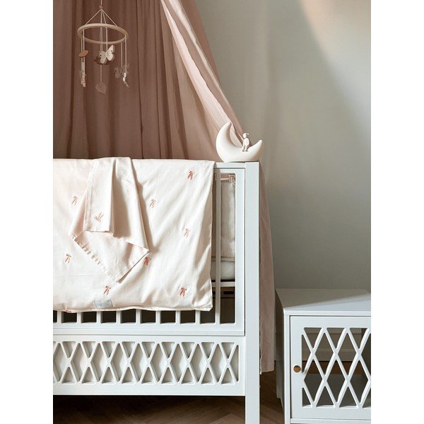 Bílá postýlka s nastavitelnou výškou/přístavná 60x120 cm Harlequin – Cam Cam Copenhagen-image-2