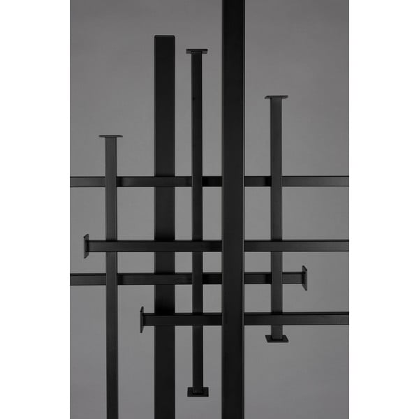 Černý ocelový věšák 71x185 cm Rumex – Dutchbone-image-3