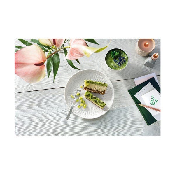 Bílý porcelánový talíř Villeroy & Boch Blossom, ⌀ 24 cm-image-1