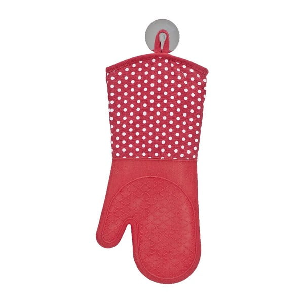 Sada 2 červených silikonových chňapek Wenko Oven-image-3