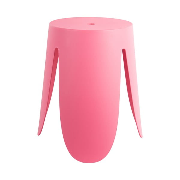 Růžová plastová stolička Ravish – Leitmotiv