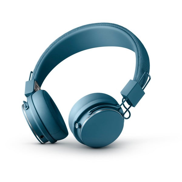 Modrá bezdrátová Bluetooth sluchátka s mikrofonem Urbanears PLATTAN II BT Indigo