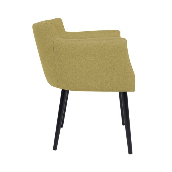 Žlutá židle s područkami Windsor & Co Sofas Gemini-image-4