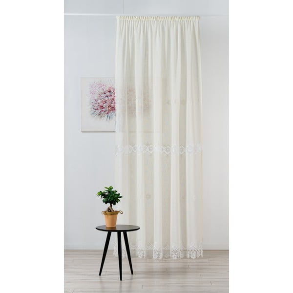 Krémová záclona 140x245 cm Alexa – Mendola Fabrics