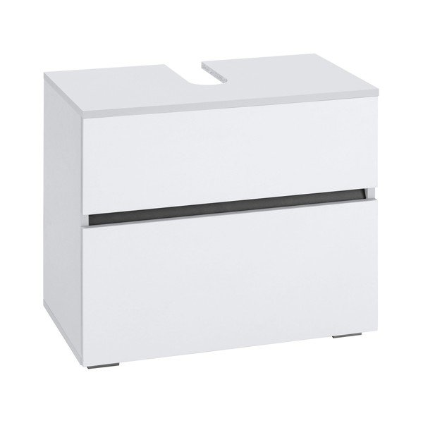 Bílá umyvadlová skříňka Støraa Wisla, 60 x 55 cm-image-2