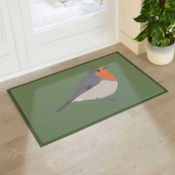 Rohožka 60x90 cm Green Robin – Artsy Doormats-image-1