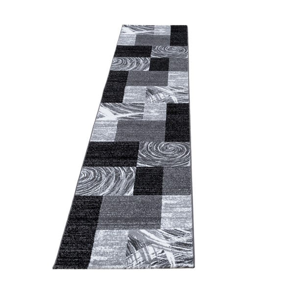 Tmavě šedý běhoun 80x300 cm Parma – Ayyildiz Carpets