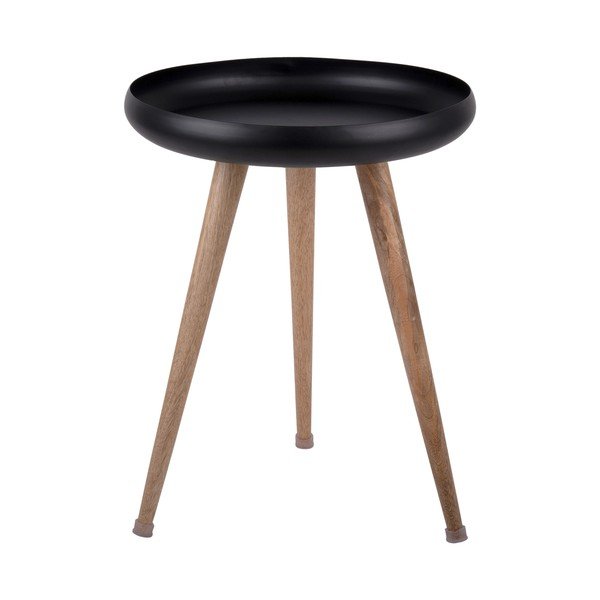 Kovové kulaté odkládací stolky v sadě 3 ks  Tripod  – Leitmotiv-image-4