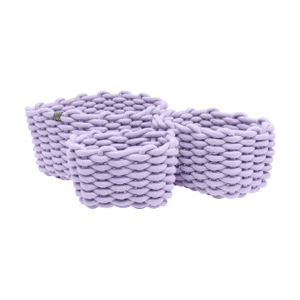 Látkové košíky v sadě 3 ks 30x25x19 cm Tom Tailor – Wenko