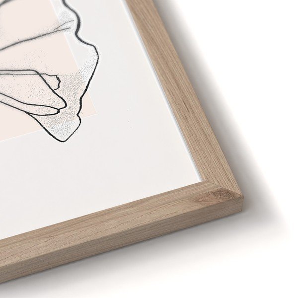 Tištěné obrazy v sadě 2 ks s rámem 30x40 cm Floral Set – Styler-image-4