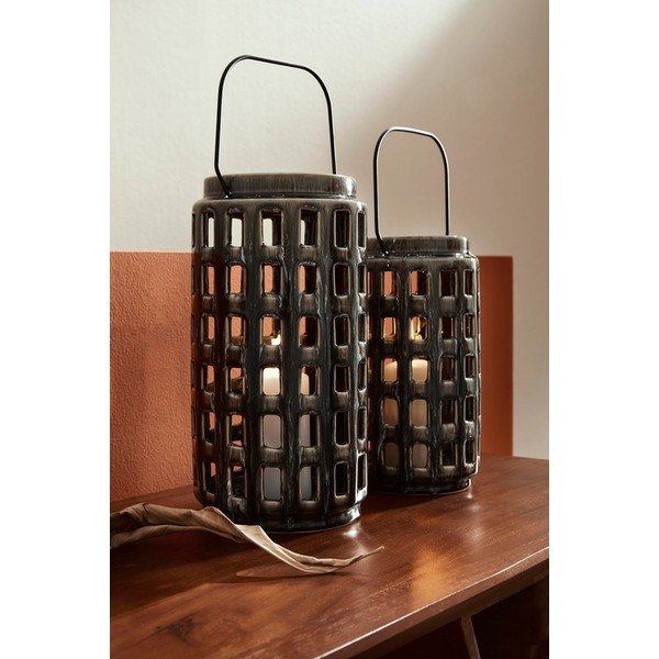 Keramická lucerna (výška 30 cm) Darreh – Bizzotto-image-3