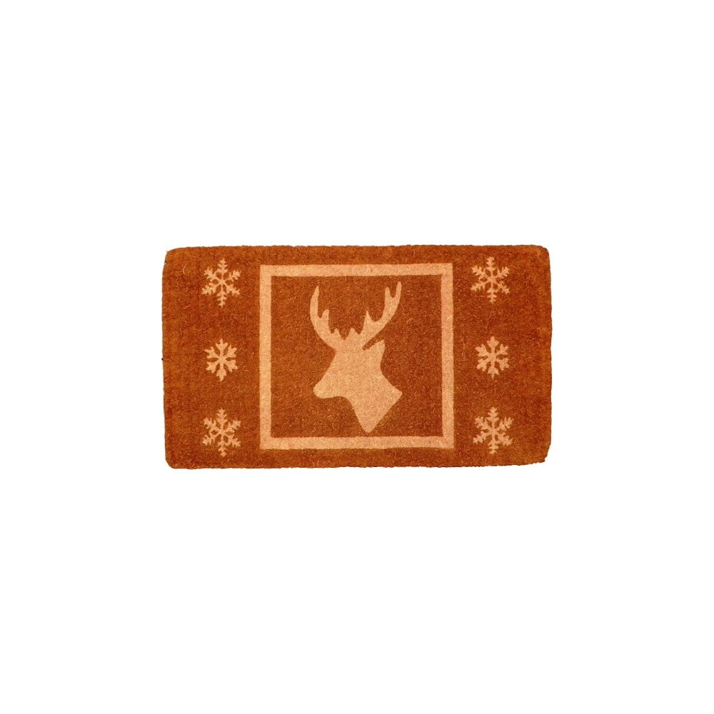 Rohožka Christmas Deer Brown, 73x45 cm