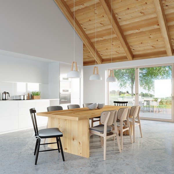 Bílé závěsné svítidlo Sollux Olla-image-2