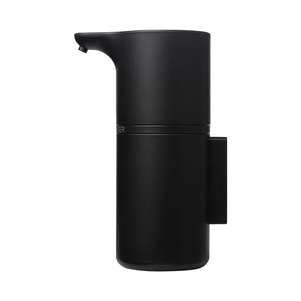 Černý nástěnný bezdotykový plastový dávkovač desinfekce 260 ml Fineo – Blomus