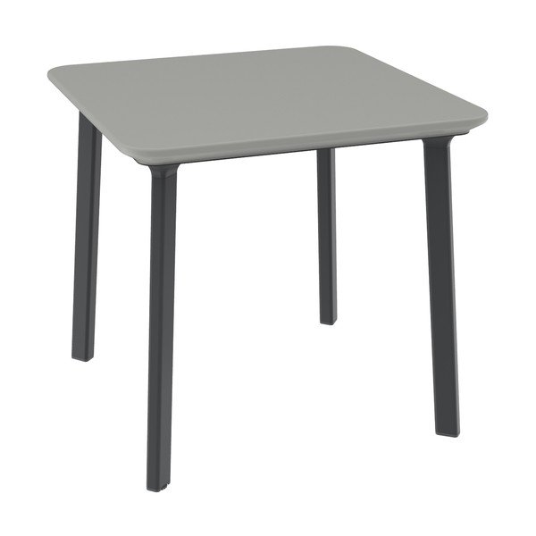 Plastový zahradní jídelní stůl 77x77 cm Italia – Toomax