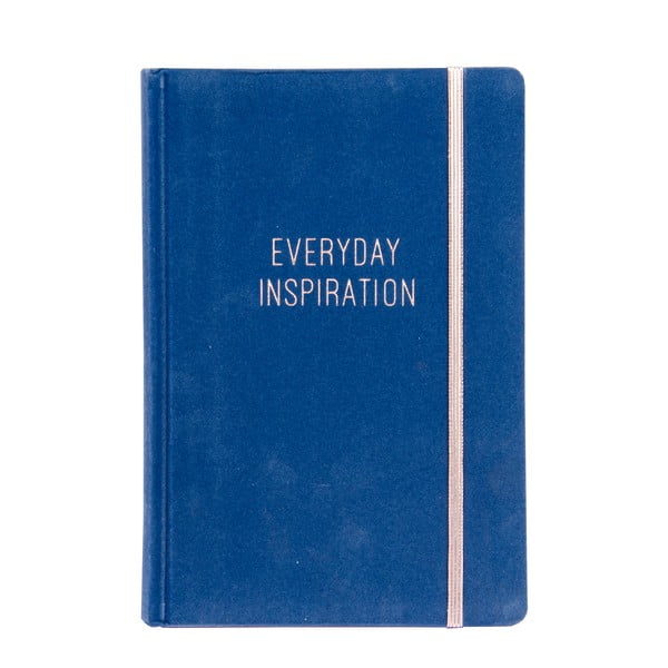 Modrý zápisník Tri-Coastal Design Everyday Inspiration