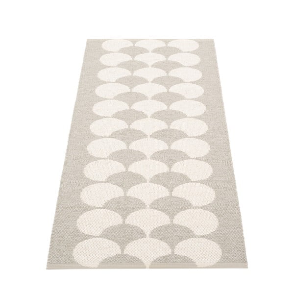 Krémový vnitřní a venkovní běhoun 70x150 cm Poppy Linen – Pappelina