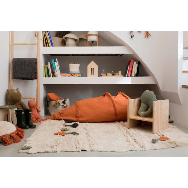 Zelený/oranžový dětský sedací vak Cathy the Carrot – Lorena Canals-image-3