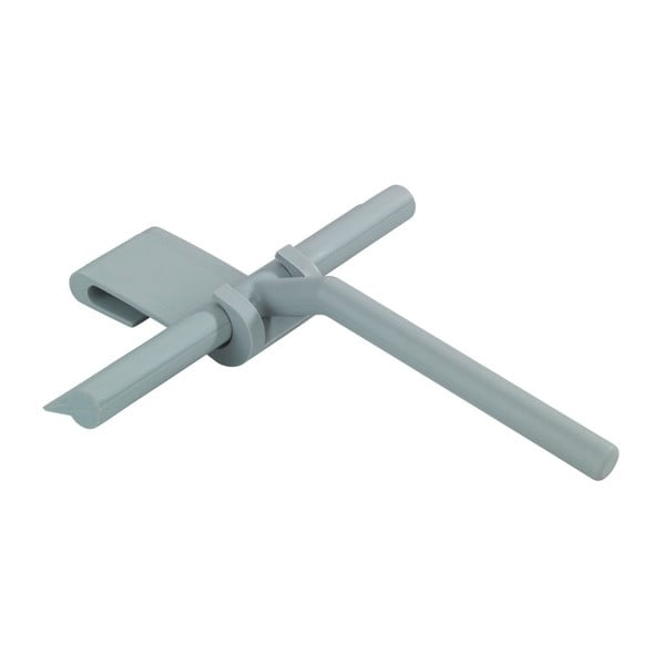 Šedá silikonová stěrka do sprchy Wenko Mola-image-3