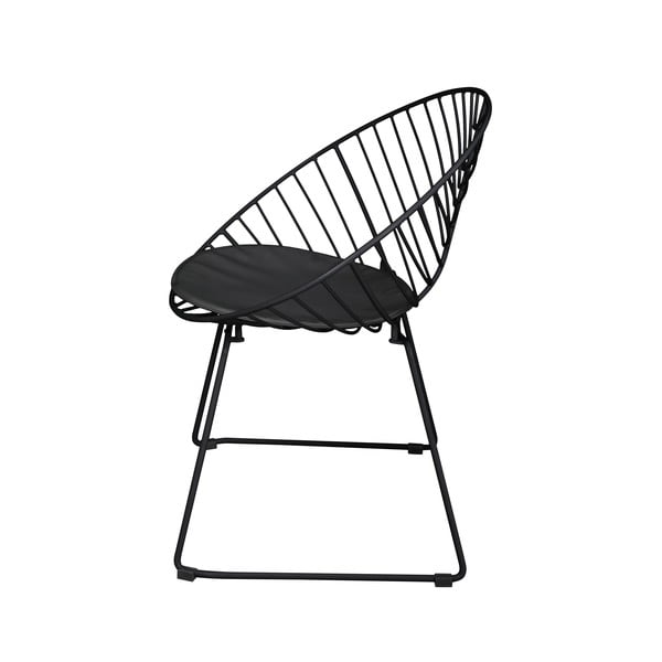 Sada 2 černých zahradních židlí Bonami Selection Coco-image-3