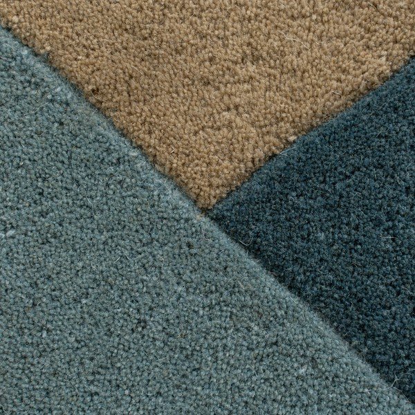 Modro-béžový vlněný koberec 230x160 cm Arlo Harper - Flair Rugs-image-3