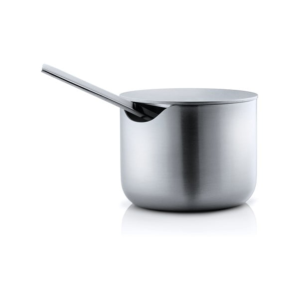 Šedá cukřenka z nerezové oceli Blomus Basic-image-1