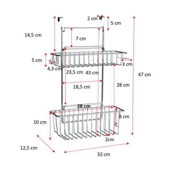 Závěsný košík Wenko Clip-On-image-4