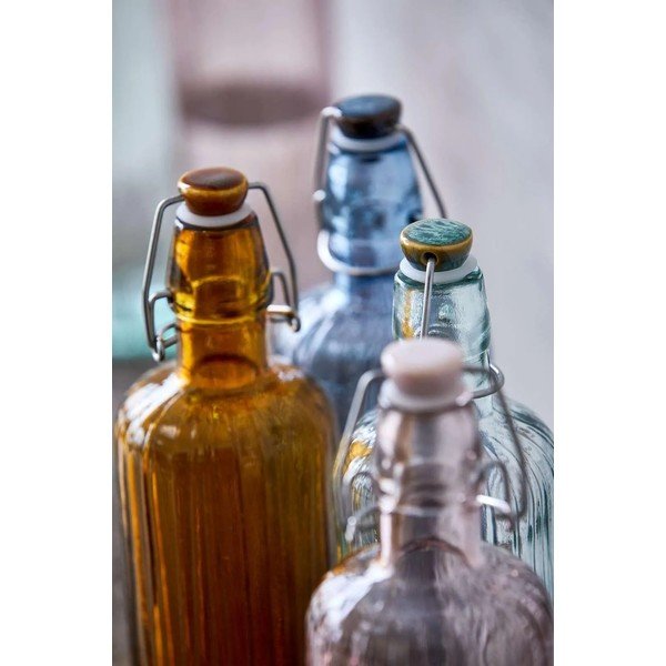 Růžová skleněná lahev 750 ml Kusintha - Bitz-image-2