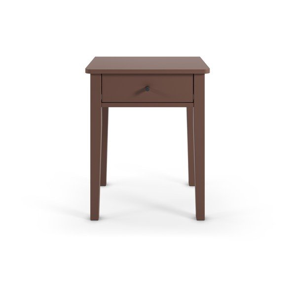 Matný noční stolek v terakotové barvě Bart – Marckeric-image-4