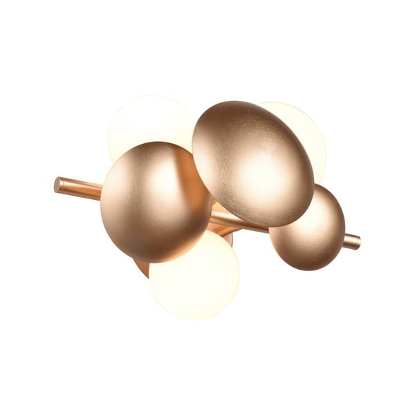 Nástěnné svítidlo ve zlato-bílé barvě Bubble – Trio Select-image-3