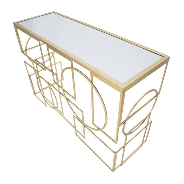 Konzolový stolek ve zlaté barvě 41x120 cm Marie – Mauro Ferretti-image-4