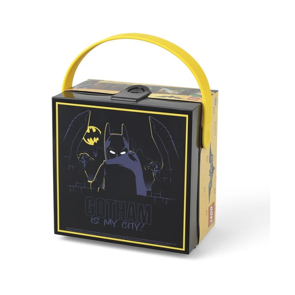 Černý úložný box s rukojetí LEGO® Batman