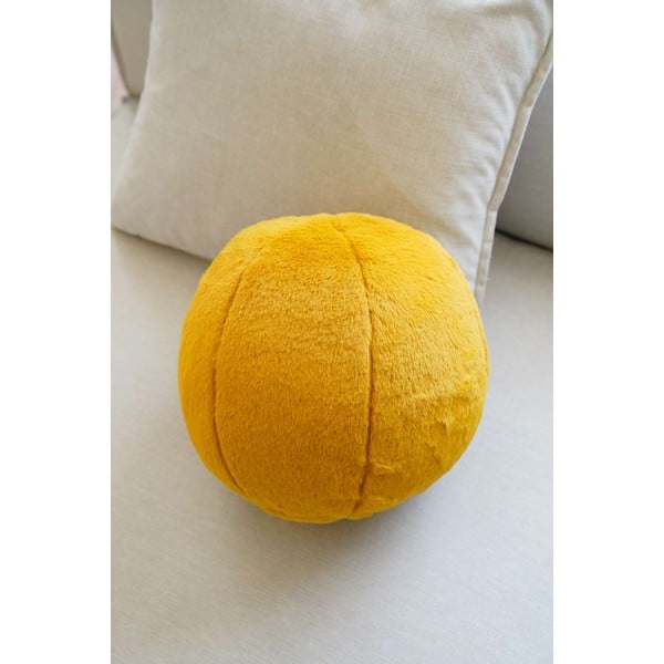 Dekorační polštář z mikroplyše ø 25 cm Top – Mioli Decor-image-4