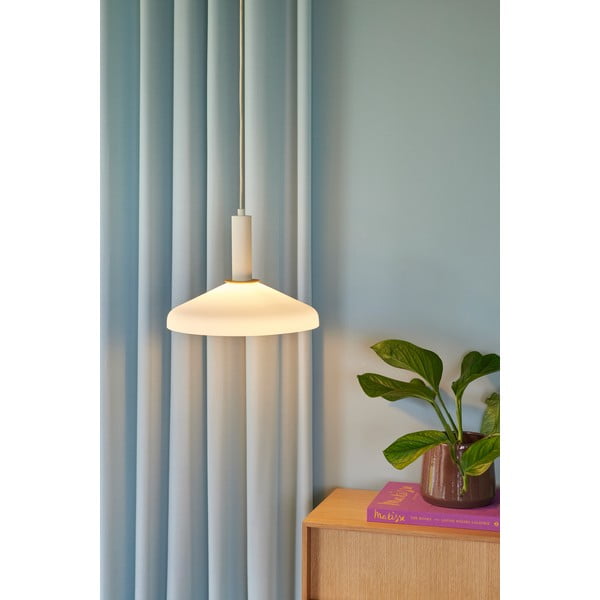 Béžové závěsné svítidlo ø 35 cm Apollo – Hübsch-image-1