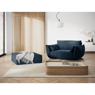 Tmavě modrá podnožka Vanda – Mazzini Sofas
