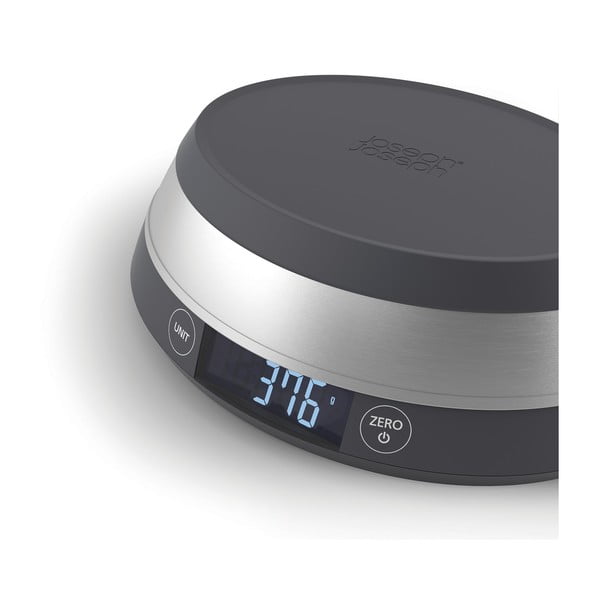 Šedá digitální kuchyňská váha Joseph Joseph Switch-image-3