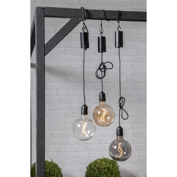 Hnědé venkovní LED svítidlo Star Trading Bowl, délka 1 m-image-1