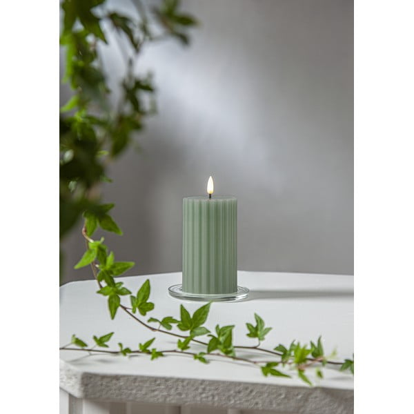 LED svíčka (výška 15 cm) Flamme Stripe – Star Trading-image-4