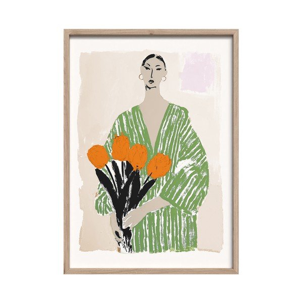 Tištěný obraz s rámem 50x70 cm Stella – Styler