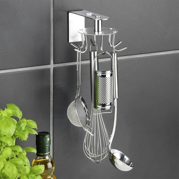 Samodržící kuchyňský organizér z nerezové oceli – Maximex-image-2