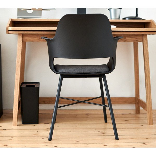 Černá jídelní židle Unique Furniture Wrestler-image-1