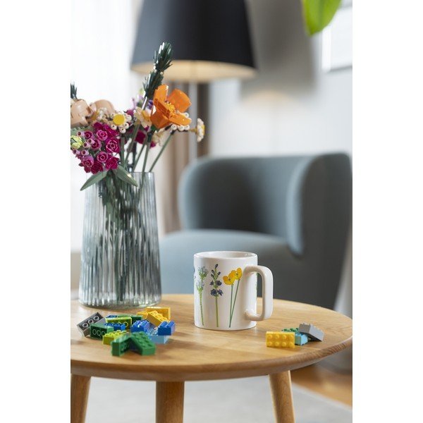 Bílý keramický dětský hrnek 300 ml Meadow Flowers – LEGO®-image-2