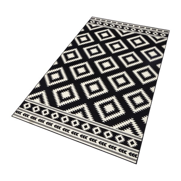 Černo-bílý běhoun Hanse Home Gloria Ethno, 80 x 200 cm-image-3