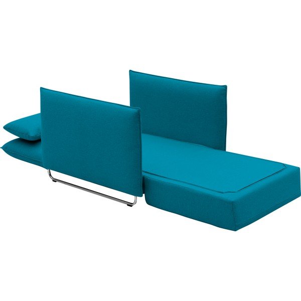 Tyrkysové rozkládací křeslo Softline Cord-image-3