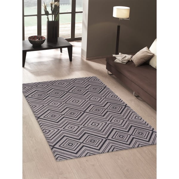 Vysoce odolný kuchyňský koberec Webtappeti Hellenic Grey, 80 x 130 cm