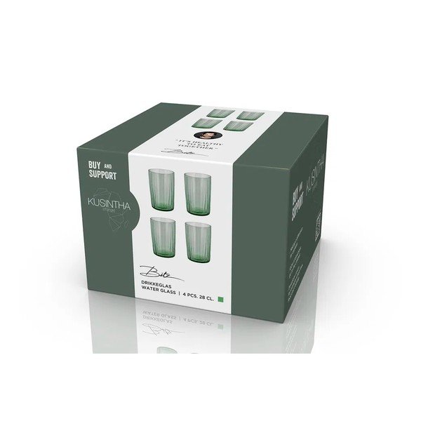 Sklenice v sadě 4 ks 280 ml Kusintha – Bitz-image-2